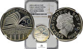 Great Britain SILVER-50-PENCE-PUBLIC-LIBRARIES 22122-4 -