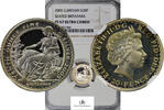 Great Britain SILVER-20-PENCE-SEATED-BRITANNIA 22122-5 -