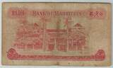 Mauritius 10 Rupees 1973/82 Queen Elizabeth VF-