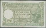 Belgien 1000 Fr. = 200 Belgas 1943 Pi. 110 Deutsche Besatzungszeit VF+