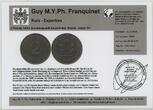 Bundesrepublik Deutschland 2 Pfg 1969 J legendäre Prägung auf nichtmagnetischer Kupferronde mit Expertise Franquinet aEF