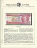 Barbados 1 $ Pi. 29 auf Albumblatt -