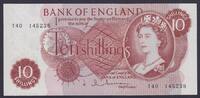 Great Britain 10 Shill. Pi. 373b Sign. Hollom -