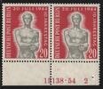 Berlin 20 Pfg. 1954 119 20. Juli Paar mit HAN ** postfrisch
