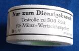 Bundesrepublik Deutschland 500 x -,- Pfg. Burgen & Schlösser komplette Testrolle 500 Stück Nur für den Dienstgebrauch -