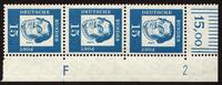 Bundesrepublik Deutschland 15 Pfg. Berühmte Deutsche Luther auf fluoresz. Papier mit Druckerzeichen F + 2 -