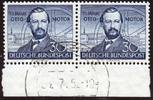 Bundesrepublik Deutschland 30 Pfg. Otto-Motor im waagr. Paar vom Unterrand -