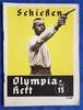 Deutsches Reich Olympiade Berlin 1936 Olympiaheft Nr.15 Schießen -