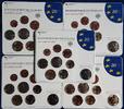 Bundesrepublik Deutschland 5x 5,88 € Offizieller KMS-Satz aller 5 Prägestätten mit 2 € Gedenkmünze 'NRW' -