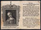Deutschland 'Gebetsblatt' mit Kupferstich-Abb. 'Johannes d.T.' -