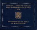 Vatikan 2 Euro '25 Jahre Fall der Berliner Mauer' im Original-Blister -