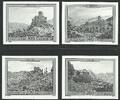 Liechtenstein 1 - 2,60 Fr. 'Burgen in Liechtenstein' ungezähnte Schwarzdrucke -