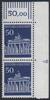 Bundesrepublik Deutschland 50 Pfg. 'Brandenburger Tor' mit Druckerzeichen 4 -