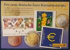 Deutschland 3,88 Euro EURO - Kursmünzen und Sonderbriefmarken der Post im A5-Dreifachfolder -