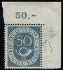 Bundesrepublik Deutschland 50 Pfg. 134 Posthorn mit Eckrand -