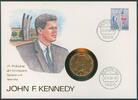 USA/Berlin ½ DOLLAR 'John F. Kennedy' in Numisbrief -