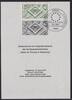 Bundesrepublik Deutschland 140 Pfg. Europaparlament Strassburg als Schwarzdruck mit Ersttagsonderstempel -