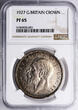 Great Britain Crown 1927 Geroge V Proof / NGC PF 65