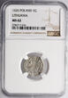 Poland / Lithuania Grosz (Groschen) 1626 Zygmunt III Waza NGC MS 62