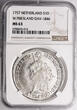 Netherlands - West Friesland Thaler (Zilveren Dukaat) 1757 NGC MS 63