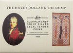 Australia 25 Cents & One Dollar 1988 Holey Dollar Proof