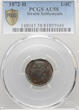Straits Settlements 1/4 Cent 1872 H PCGS AU 58