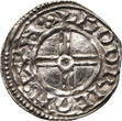 England / Anglo-Saxons Penny, Short Cross type 1029-1036 AD Cnut / London mint / Godric NGC MS 61