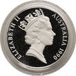 Australia 10 Dollars 1990 Cockatoo - Piedfort / Piefort Proof