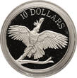 Australia 10 Dollars 1990 Cockatoo - Piedfort / Piefort Proof