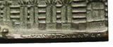Belgium, Schaerbeek Uniface Plaquette c. 1930 City Hall Award CH UNC