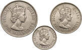 Nigeria Set 6 Pence, 1, 2 Shillings -