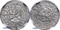 Pomerania / Pommern Shilling 1519 Bogislaw X / Stettin NGC MS 64