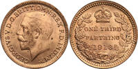 Great Britain 1/3 Farthing George V -