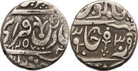 India - Orchha AR rupee AH 1257 year 39 British Protectorate VF