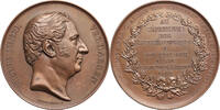 Belgium, Leopold I Bronze Medal 1852 Pierre Theodor Verhaegen aUNC