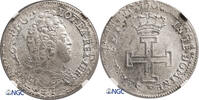 France, Lorraine AR Teston 1711 (1706) Leopold I 1690-1729 NGC MS 62