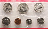 USA Mint Coin Set 1981 D 6 pcs UNC