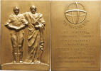 Belgium, Brussels (Bruxelles) High-relief plaquette MUNDANEUM -