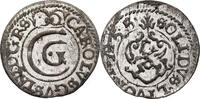 Livonia, Swedish occupation Solidus (Schilling) 1655 Karl X Gustav UNC