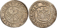 Poland, Alexander Jagiellon 1501-1506 Polgrosz (1/2 Groschen) ND XF+/XF