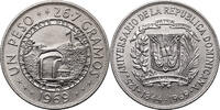 Dominican Republic 1 Peso 125th Anniversary of the Dominican Republic -