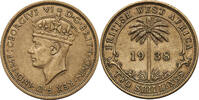 British West Africa, George VI 2 Shillings -