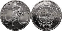 Liberia 1 Dollar Corythosaurus -