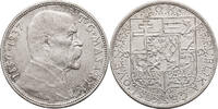20 Korun 1937 Czechoslovakia Death of President Masaryk vz