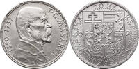 20 Korun 1937 Czechoslovakia Death of President Masaryk vz-st