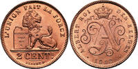 Belgium 2 Centimes DES BELGES -