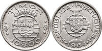 Timor, Portuguese Overseas Province 10 Escudos -