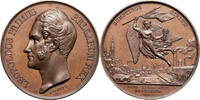 Belgium, Leopold I Medal 1837 Opening of the Ghent to Termonde railroad line XF+