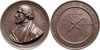 Medal 1845 Belgium, Leopold I Eugène Sue for his publication, Le Juif errant vz-St