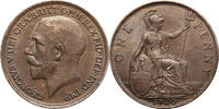 1 Penny 1920 Great Britain, George V  vz / vz+